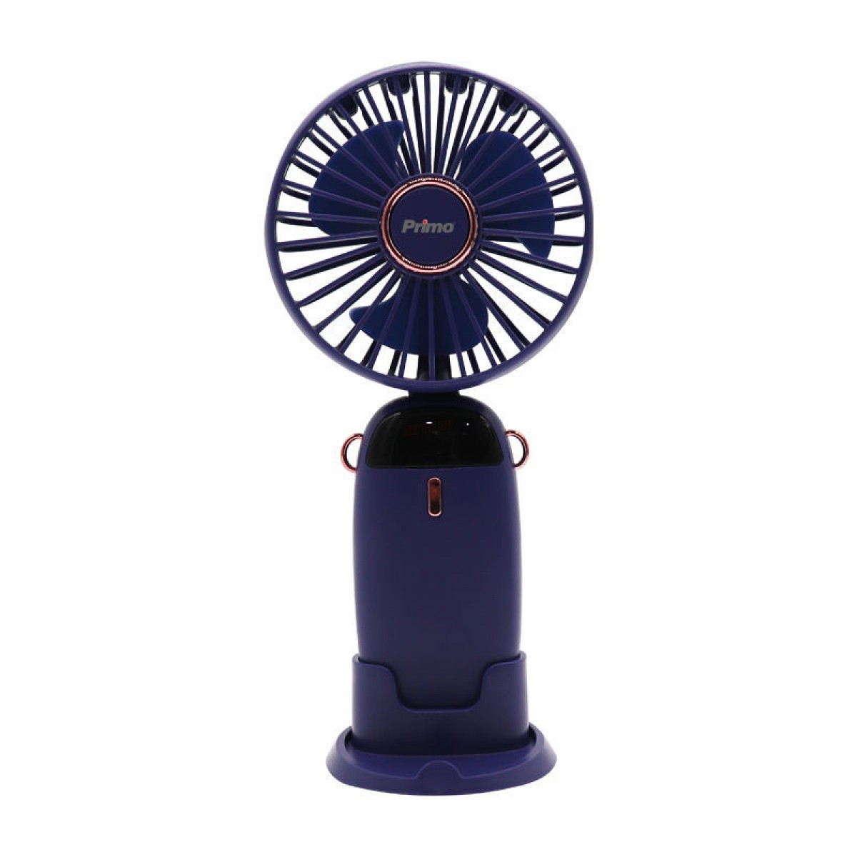 Ανεμιστήρας Mini Χειρός PRMF-80696 Primo 3.5'' 9cm με USB Επαναφορτιζόμενος Μπλε  Μικροσυσκευές