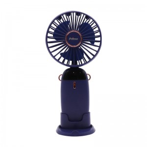 Ανεμιστήρας Mini Χειρός PRMF-80696 Primo 3.5'' 9cm με USB Επαναφορτιζόμενος Μπλε  Μικροσυσκευές