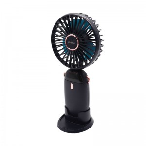 Ανεμιστήρας Mini Χειρός PRMF-80697 Primo 3.5'' 9cm με USB Επαναφορτιζόμενος Μαύρος  Μικροσυσκευές