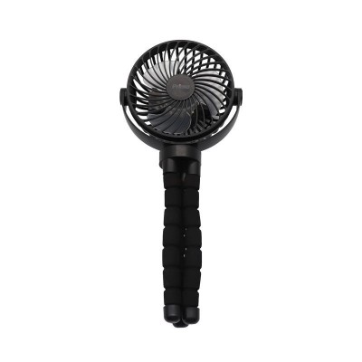 Ανεμιστήρας Mini Flexible PRMF-80691 Primo 4'' 10cm Μαύρος Επαναφορτιζόμενος