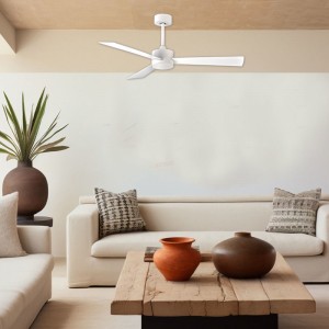 Ανεμιστήρας Οροφής PRCF-80617 Primo 52'' 132cm με Τηλεχειριστήριο 3 Φτερά Λευκός  Μικροσυσκευές