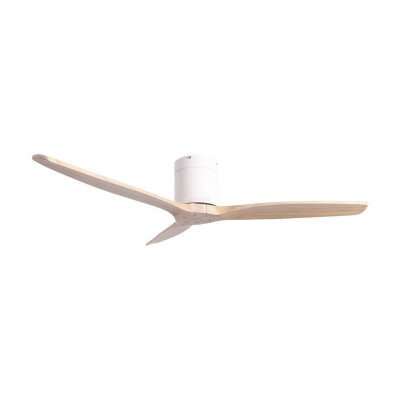 Ανεμιστήρας Οροφής PRCF-80664 Primo 52'' 132cm DC με Τηλεχειριστήριο 3 Ξύλινα Φτερά Λευκός 