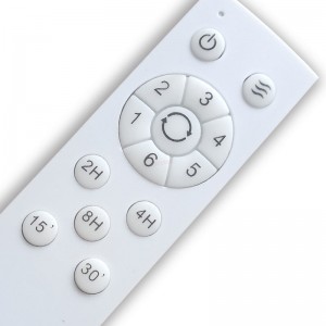Ανεμιστήρας Οροφής PRCF-80665 Primo 52'' 132cm DC με Τηλεχειριστήριο 3 Καφέ Φτερά Μαύρος  Μικροσυσκευές