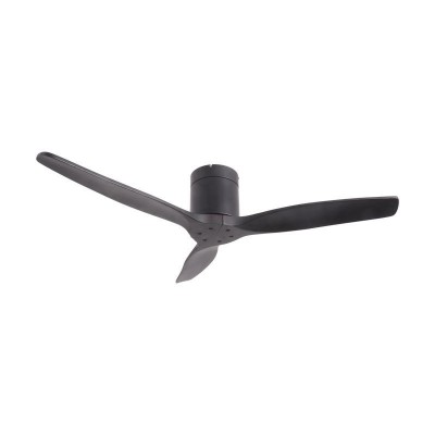 Ανεμιστήρας Οροφής PRCF-80666 Primo 52'' 132cm DC με Τηλεχειριστήριο 3 Φτερά Μαύρος 