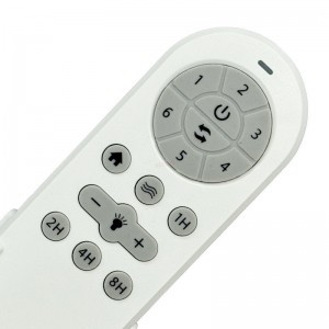 Ανεμιστήρας Οροφής PRCF-80674 Primo 52'' 132cm DC με Τηλεχειριστήριο 1 Φως LED με 3 Φτερά Λευκός  Μικροσυσκευές