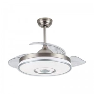 Ανεμιστήρας Οροφής PRCF-80682 Primo DC 42'' 106cm με Τηλεχειριστήριο 1Φως LED 3 Φτερά Ασημί  Μικροσυσκευές