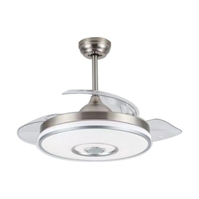 Ανεμιστήρας Οροφής PRCF-80682 Primo DC 42'' 106cm με Τηλεχειριστήριο 1Φως LED 3 Φτερά Ασημί 