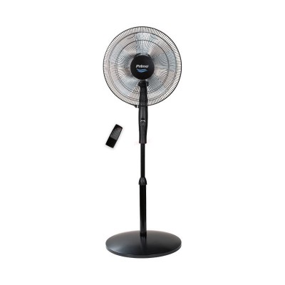 Ανεμιστήρας Ορθοστάτης PRSF-80601D Primo 16'' 40cm με Τηλεχειριστήριο και DC Μοτέρ Μαύρος 