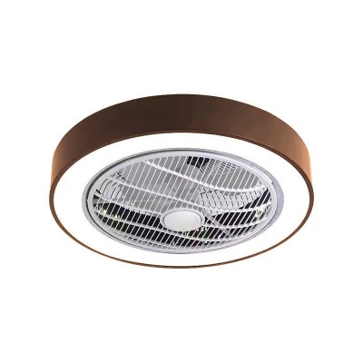 Ανεμιστήρας Οροφής PRCF-80669 Primo DC 19'' 48cm  με Τηλεχειριστήριο 1 Φως LED Λευκός - Καφέ 