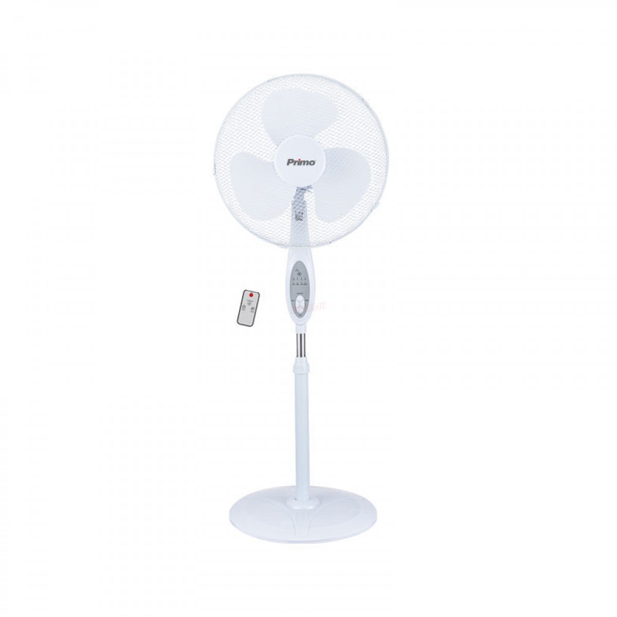 Ανεμιστήρας Ορθοστάτης PRSF-80644 Primo 16”- 40cm με Τηλεχειριστήριο Λευκός  Μικροσυσκευές