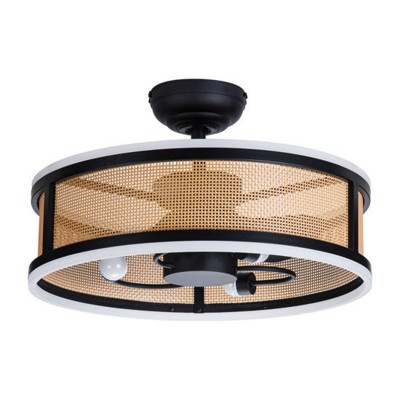 Ανεμιστήρας Οροφής PRCF-80657 Primo 24'' 60cm DC με Τηλεχειριστήριο 3 Φώτα LED 