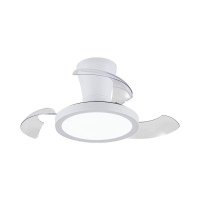 Ανεμιστήρας Οροφής PRCF-80683 Primo 26'' 65cm DC με Τηλεχειριστήριο 1 Φως LED 3 Φτερά Λευκός