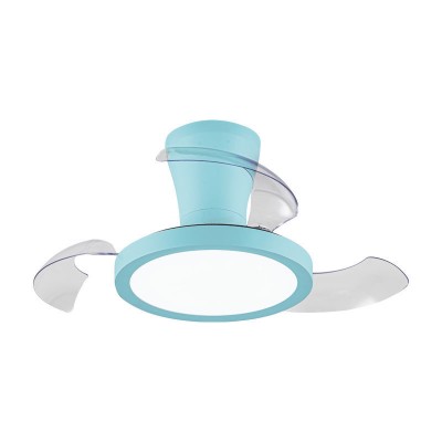 Ανεμιστήρας Οροφής PRCF-80685 Primo Kids Series 26'' 65cm DC με Τηλεχειριστήριο 1 Φως LED 3 Φτερά Μπλε