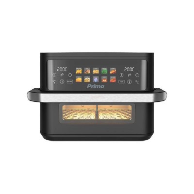 Φριτέζα Αέρος PRAF-40530 Primo Dual Zone Digital 11L 2800W Inox/Μαύρο