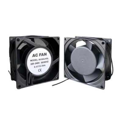 Ανεμιστήρας Ψυγείου Γενικής Χρήσης 80X80X38.5mm Τετράγωνος 
