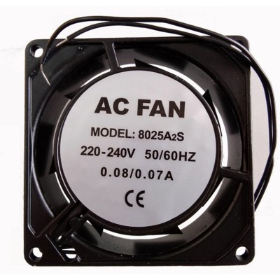 Ανεμιστήρας Ψυγείου Γενικής Χρήσης 80X80X25.5mm Τετράγωνος 