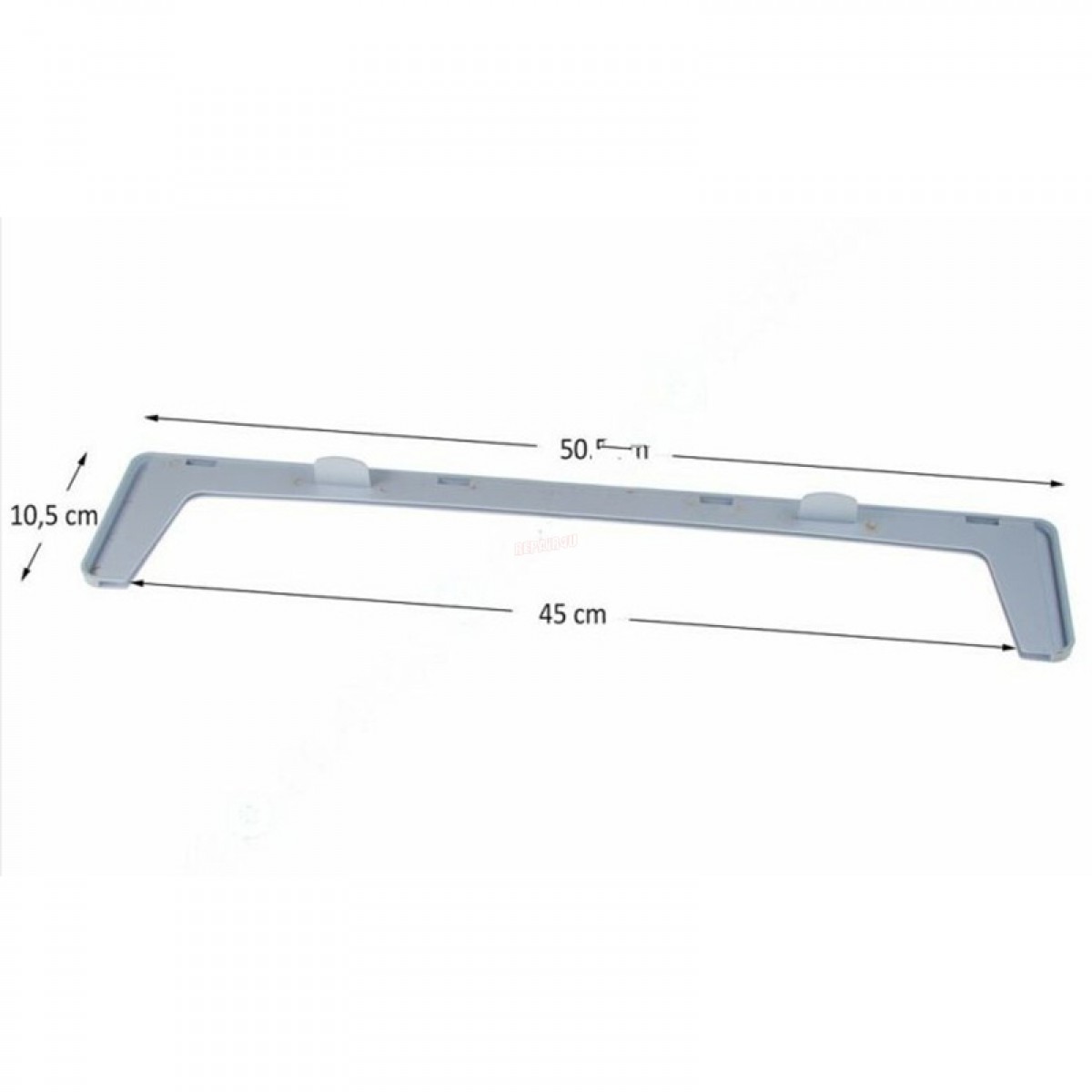 Κάλυμμα Μπροστινό Ραφιού Ψυγείου Ariston - Indesit C00114618 Original  Ανταλλακτικά Ηλεκτρικών Συσκευών