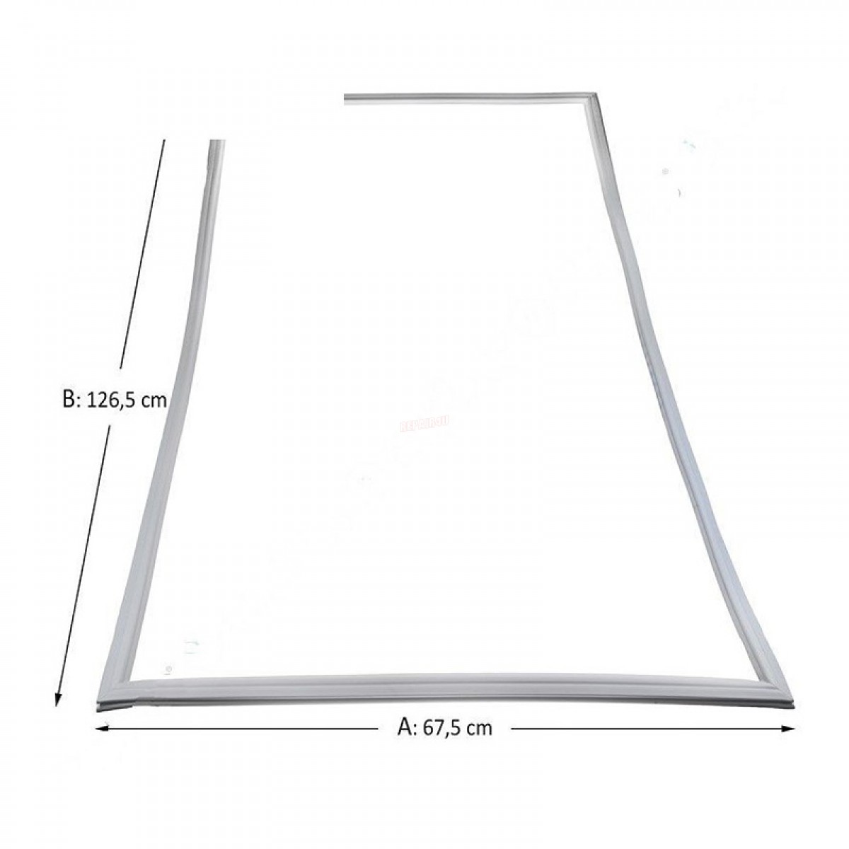 Λάστιχο Πόρτας Συντήρησης Ψυγείου Bosch - Siemens - Pitsos 00246130 Original 