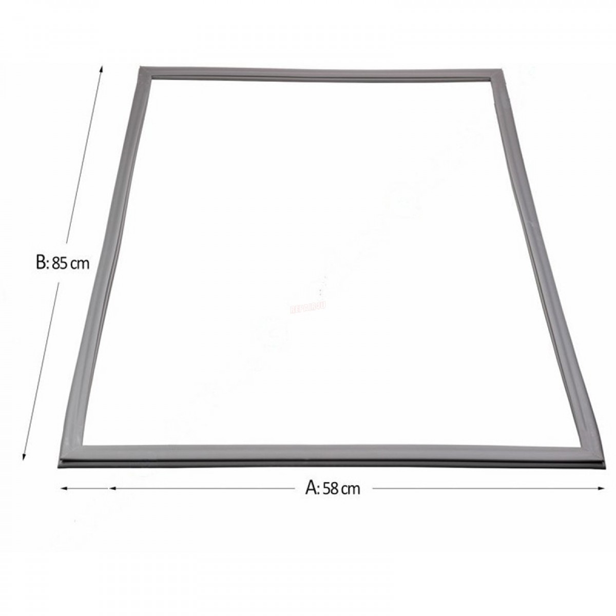 Λάστιχο Πόρτας Κατάψυξης Ψυγείου Bosch - Siemens - Pitsos 00683375 Original Ανταλλακτικά Ηλεκτρικών Συσκευών