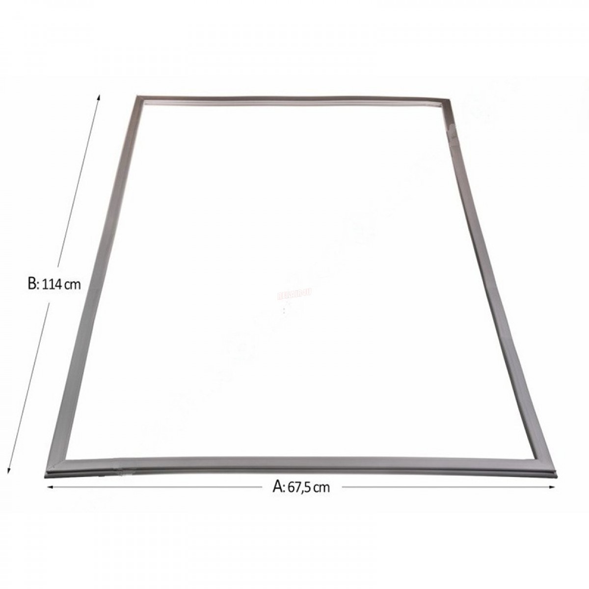 Λάστιχο Πόρτας Συντήρησης Ψυγείου Bosch - Siemens - Pitsos 00711833 Original Ανταλλακτικά Ηλεκτρικών Συσκευών