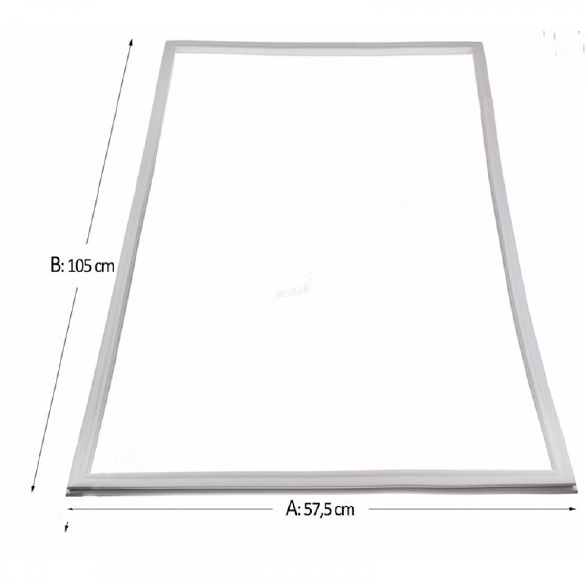 Λάστιχο Πόρτας Συντήρησης Ψυγείου Bosch - Siemens 00232924 Original Ανταλλακτικά Ηλεκτρικών Συσκευών