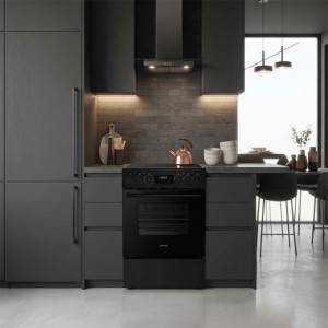 Κουζίνα Κεραμική Davoline CMFB 1100 BL Μαύρη  Οικιακές Συσκευές