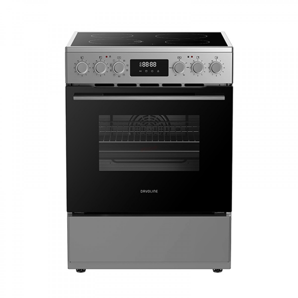 Κουζίνα Κεραμική Davoline CCMFXS 1100 IX / SILV Inox Οικιακές Συσκευές