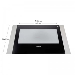 Κρύσταλλο Εσωτερικό Πόρτας Φούρνου Bosch - Siemens - Neff 00771967 Original  Ανταλλακτικά Ηλεκτρικών Συσκευών