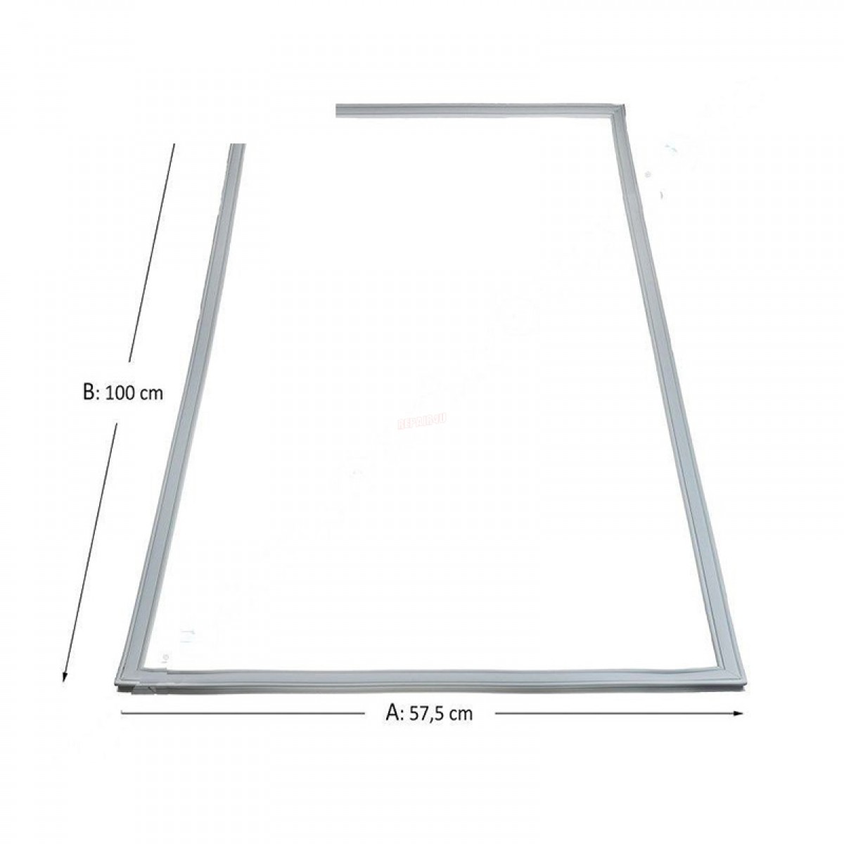 Λάστιχο Πόρτας Συντήρησης Ψυγείου Bosch - Siemens - Pitsos 00200834 Original Ανταλλακτικά Ηλεκτρικών Συσκευών