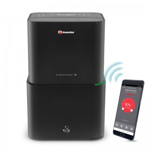 Αφυγραντήρας Inventor Atmosphere XL ΑΤ-IONUV-25L 25lt/24h Μαύρος  