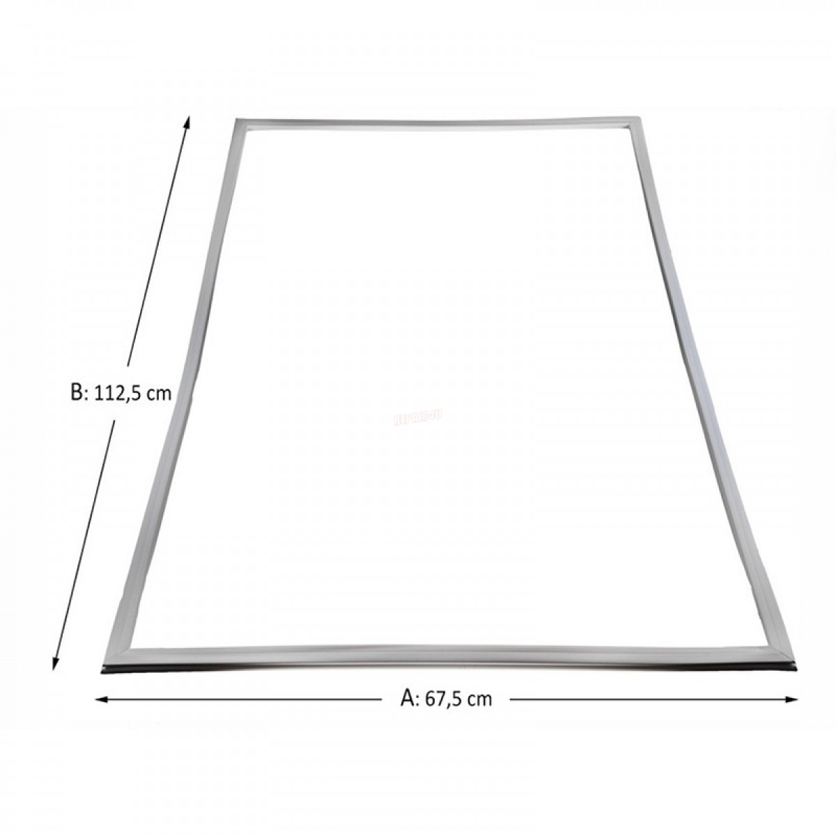Λάστιχο Πόρτας Συντήρησης Ψυγείου Bosch - Siemens - Pitsos 00244535 Original Ανταλλακτικά Ηλεκτρικών Συσκευών