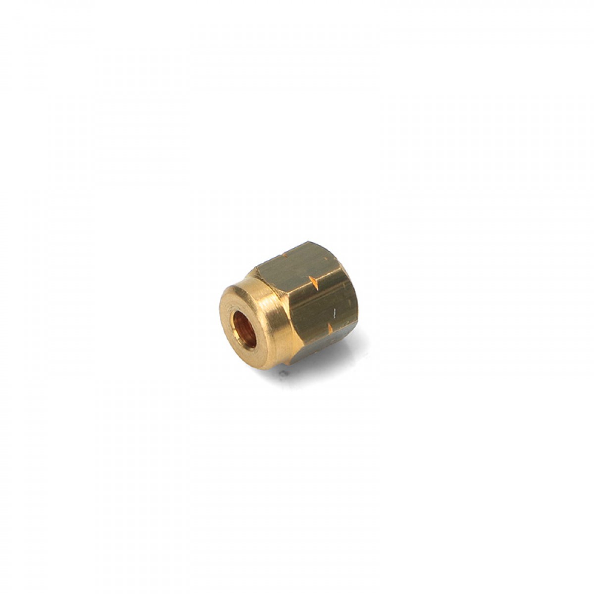 Ορειχάλκινο Παξιμάδι M8x1mm Σωλήνα Teflon d=4mm Μηχανής Καφέ Saeco 123460220 Original 