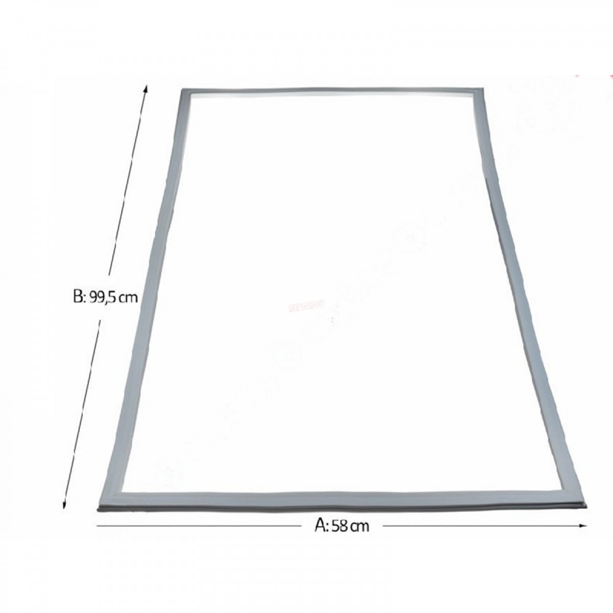 Λάστιχο Πόρτας Συντήρησης Ψυγείου Bosch - Siemens - Pitsos 00242234 Original 