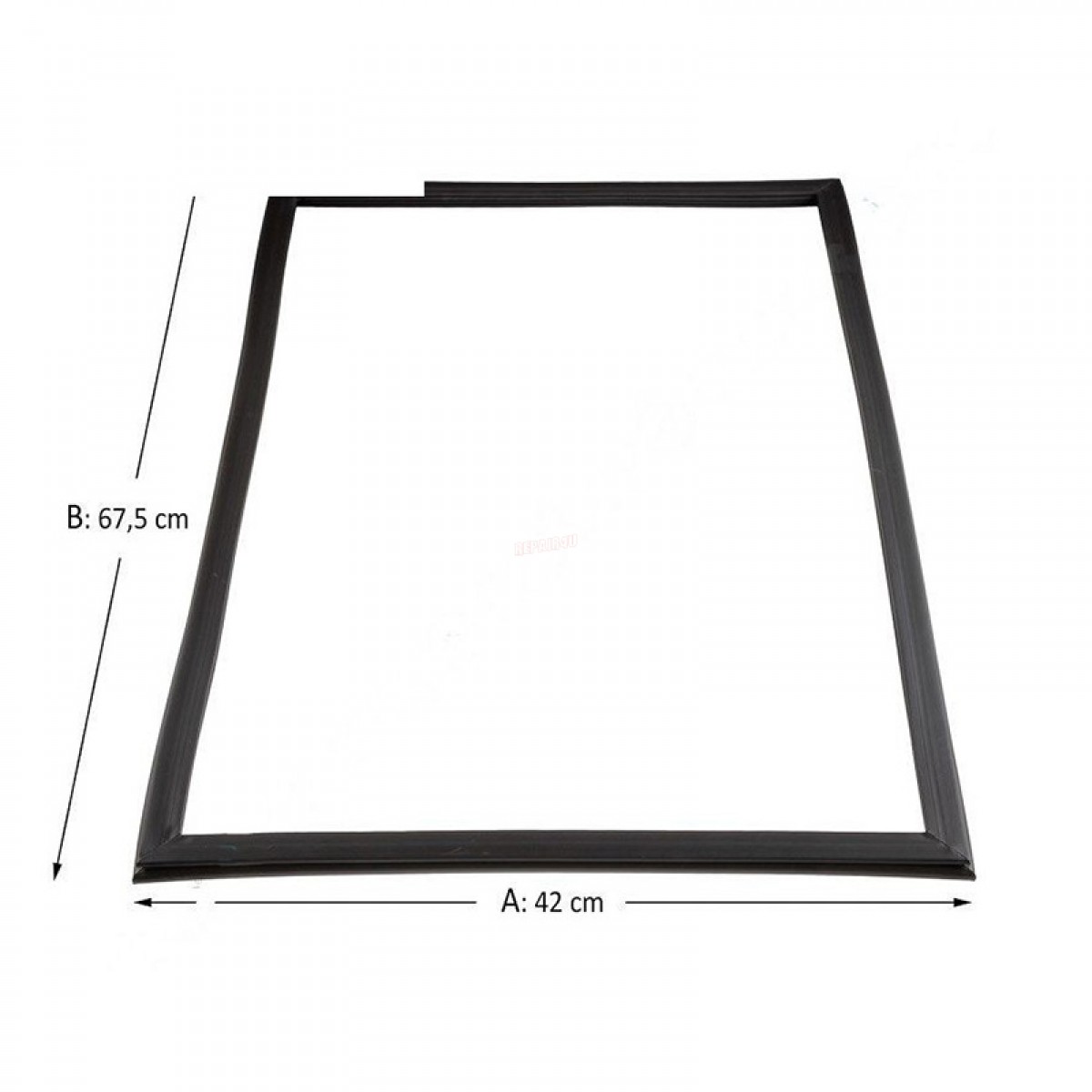 Λάστιχο Πόρτας Κατάψυξης Ψυγείου Bosch - Siemens - Pitsos 00244701 Original Ανταλλακτικά Ηλεκτρικών Συσκευών