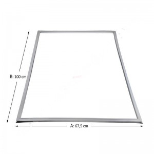 Λάστιχο Πόρτας Συντήρησης Ψυγείου Bosch - Siemens - Pitsos 00711814 Original Ανταλλακτικά Ηλεκτρικών Συσκευών
