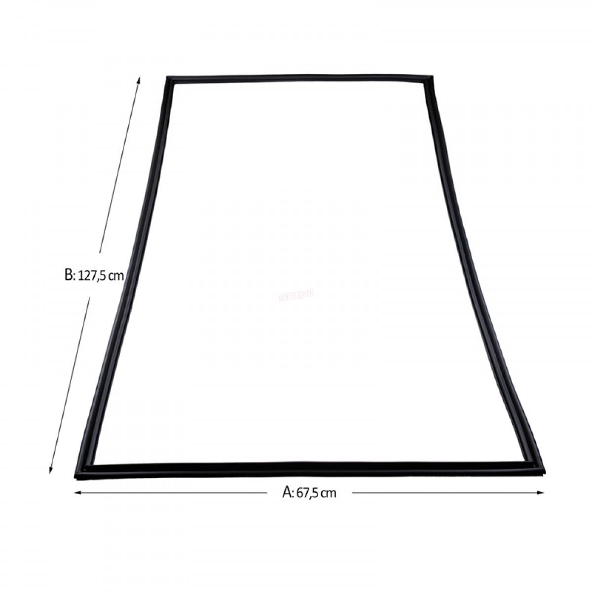 Λάστιχο Πόρτας Συντήρησης Ψυγείου Bosch - Siemens - Pitsos 00244702 Original Ανταλλακτικά Ηλεκτρικών Συσκευών